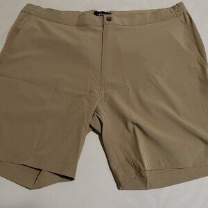 Men's Packbare Sport-Short Khaki Shorts. Drawstring&Button Closure. nfhyi XL